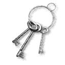 Simple Key inventory icon