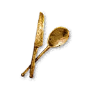 Golden Tableware inventory icon