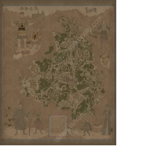 Overview of the Vale Sangora terrain map