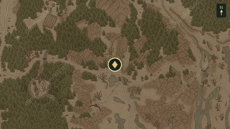 Come Hither location in Vale Sangora