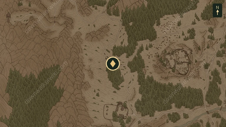 Destroyed Shrines: Western Slopes location in Vale Sangora