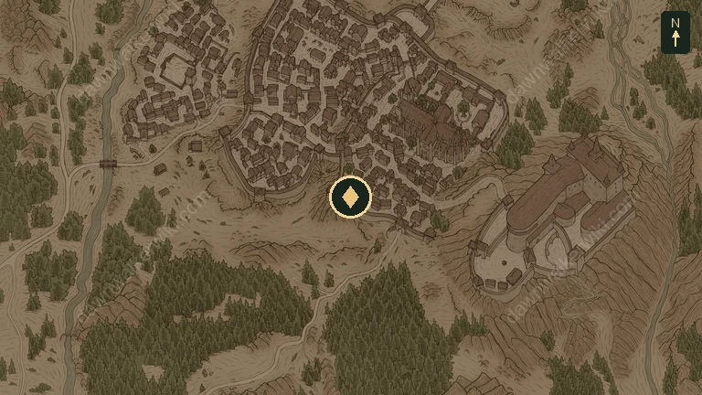 Distant Shadows location in Vale Sangora
