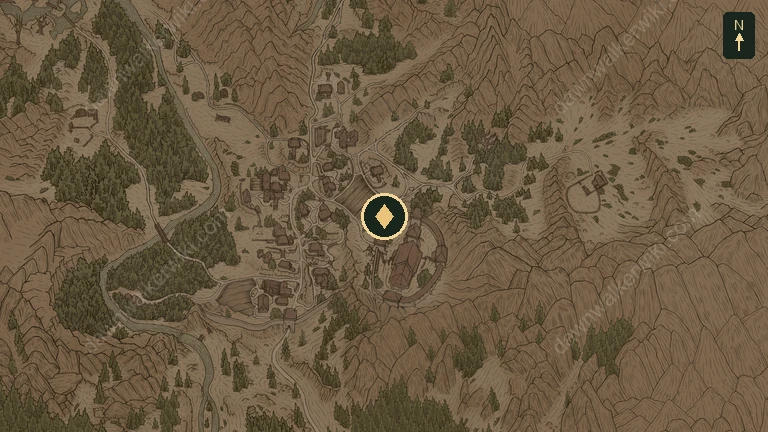 Disturbed location in Vale Sangora