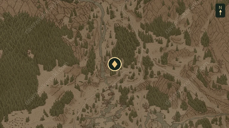 From Above location in Vale Sangora