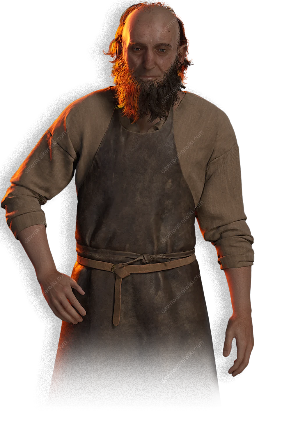 Aurelius portrait in The Blood of Dawnwalker
