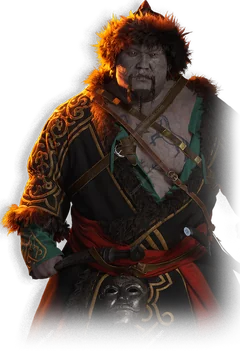 Bakir portrait in The Blood of Dawnwalker
