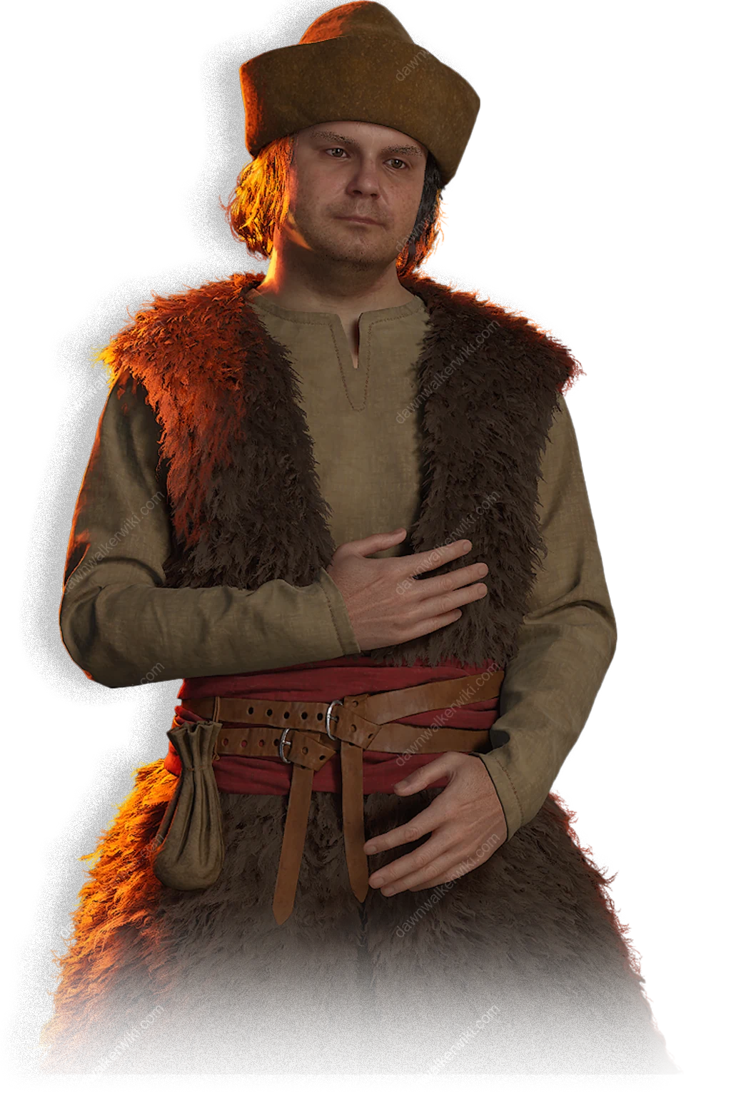 Lazar portrait in The Blood of Dawnwalker