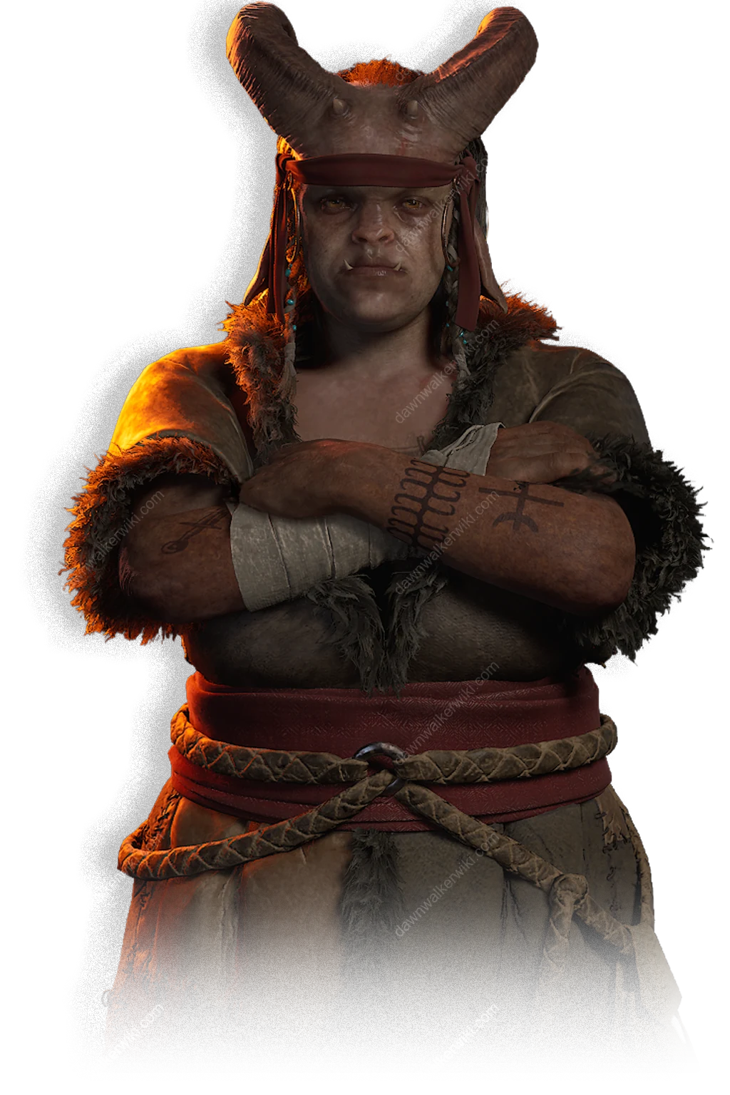 Ocha portrait in The Blood of Dawnwalker