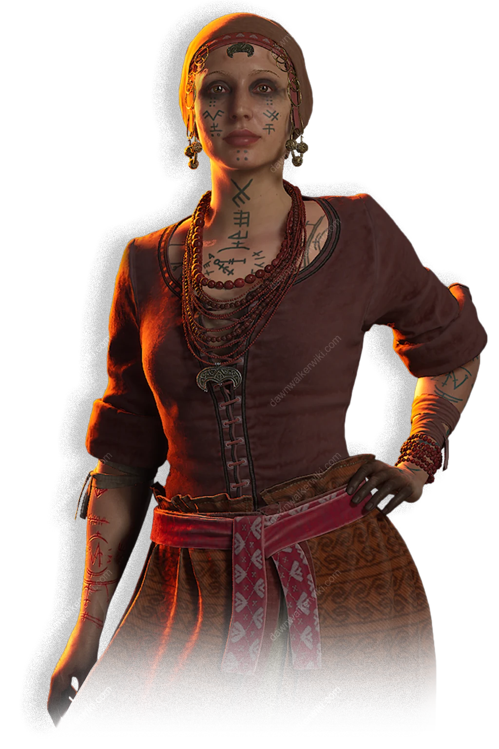 Vera portrait in The Blood of Dawnwalker