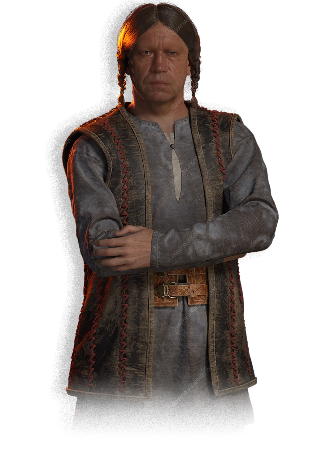 Zdislav portrait in The Blood of Dawnwalker