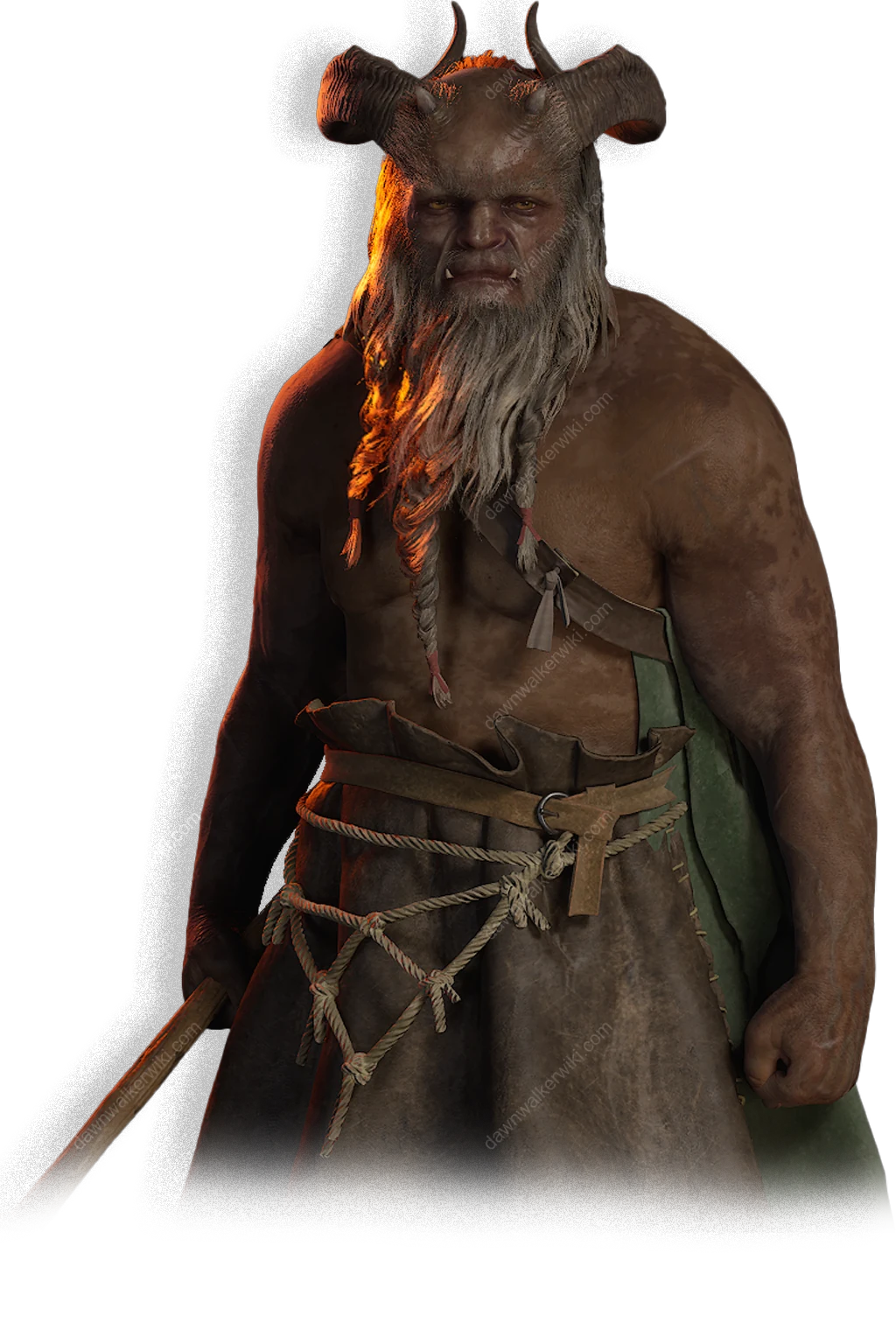Feral Uriash portrait in The Blood of Dawnwalker