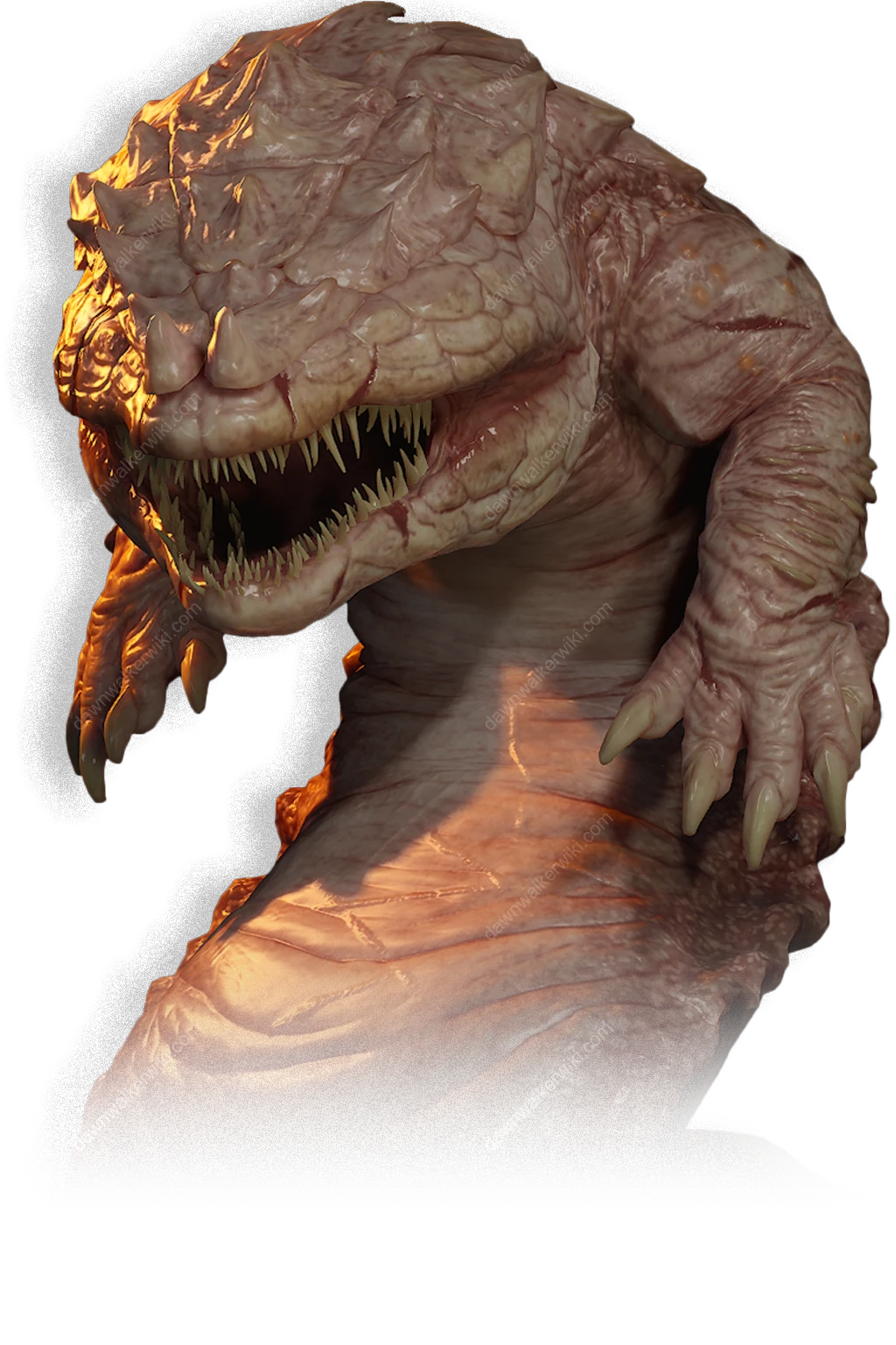 Salamander portrait in The Blood of Dawnwalker