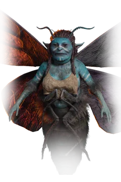 Sanzhani portrait in The Blood of Dawnwalker