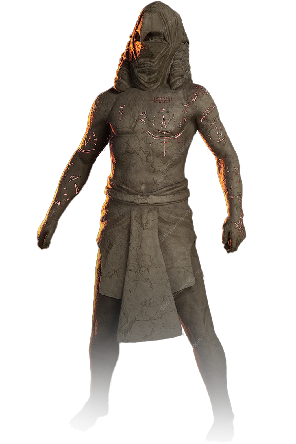 Terracotta Warrior portrait in The Blood of Dawnwalker