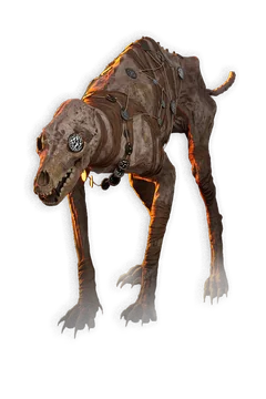 Undead Dog portrait in The Blood of Dawnwalker