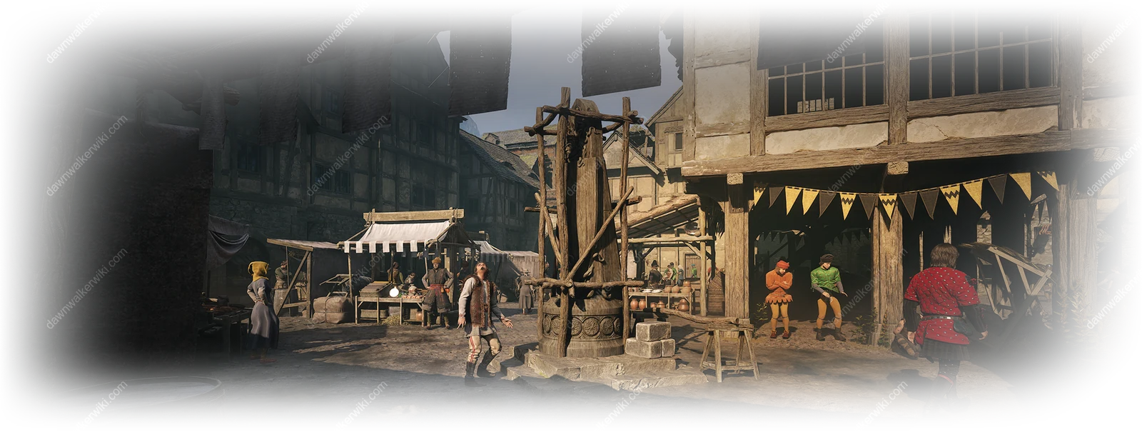 Svartrau City landscape in The Blood of Dawnwalker